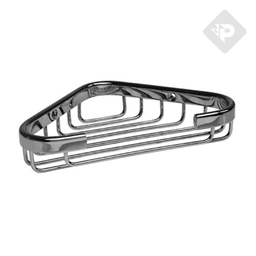 [24387] ACCESORIO JABONERA REJILLA ANGULAR CROMO PIAZZA [C5016]