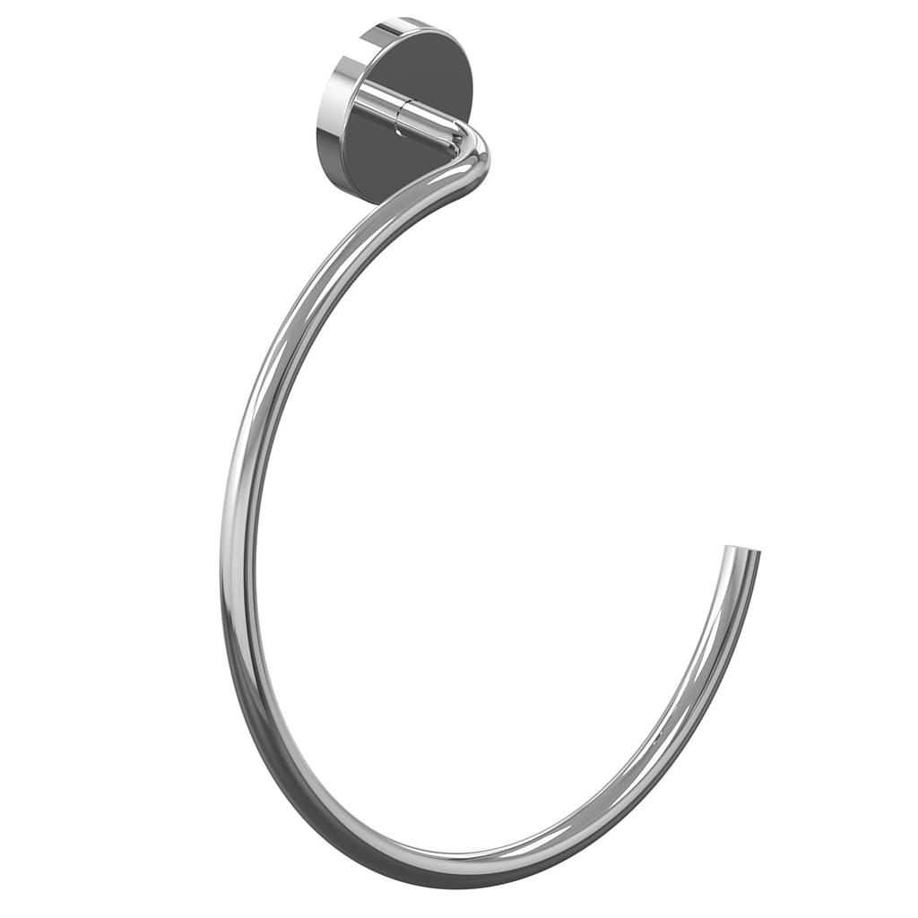 [24470] ACCESORIO TOALLERO ARGOLLA JET CROMO -  HIDROMET [03743CRCR] DISCONTINUO