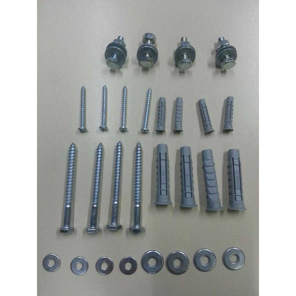 [25511] KIT DE TORNILLOS PARA SPLIT - APTO LADRILLO HUECO