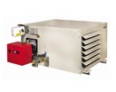 [25562] GENERADOR DE AIRE CALIENTE AEROTERMO CON QUEMADOR RIELLO GAS NATURAL - MODELO AG-145 CON MENSULAS - CIROC