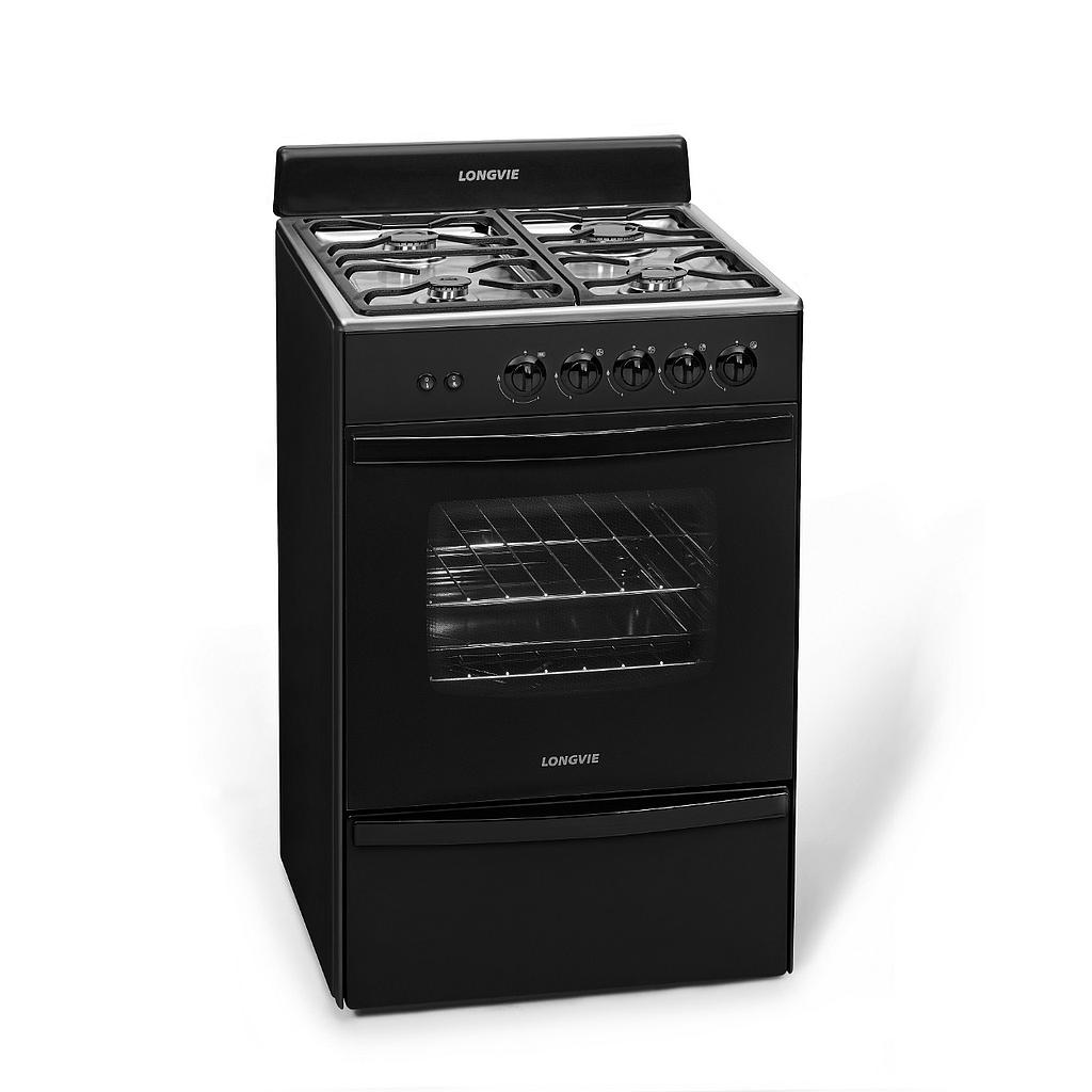 [25592] COCINA STD A GAS LONGVIE 56CM - GRAFITO -EFICIENCIA A++ [13331GF]