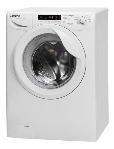 [25619] LAVARROPAS PREMIUM - 8KG - 1.200 RPM CARGA FRONTAL  BLANCO - LONGVIE [L18012]