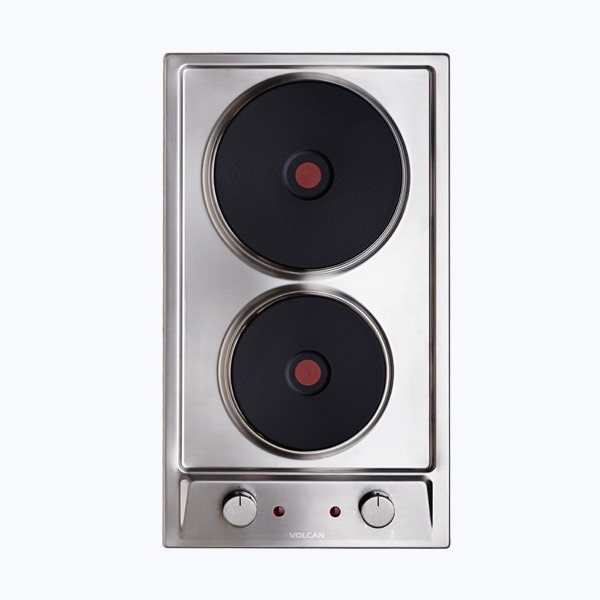 [25889] ANAFE ELECTRICO 2 HORNALLAS - ACERO INOXIDABLE - VOLCAN [EF2AEV]